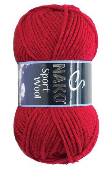 Nako Sport Wool 3641 Kırmızı